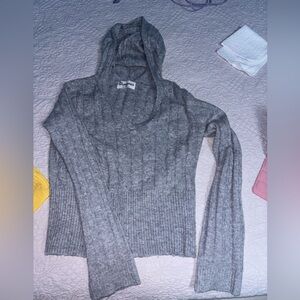 BONGO Gray Cowl Neck Sweater